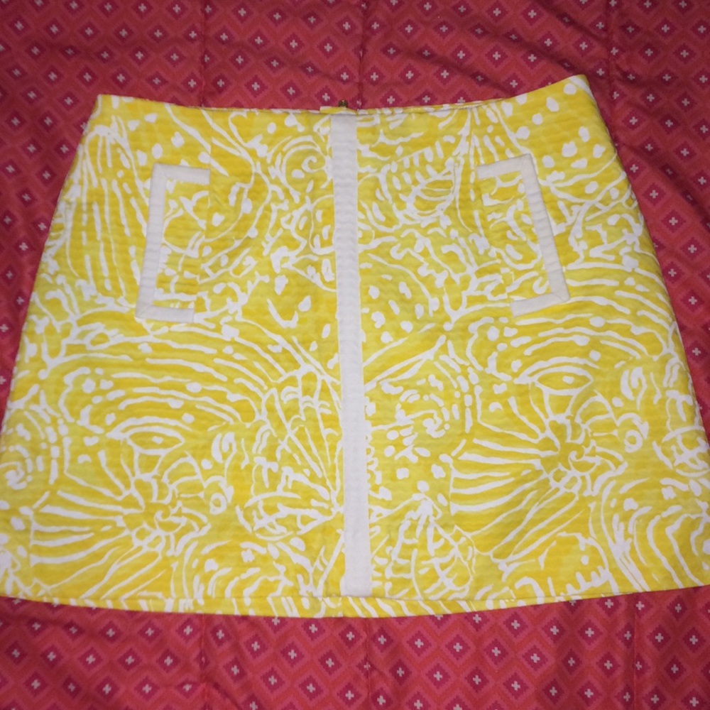 Lilly Pulitzer mini skirt January skort